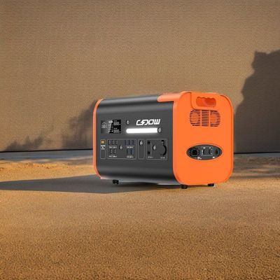 LiFePO4 Tipo de célula de batería 220V Estación de energía portátil de salida para picnic y emergencia