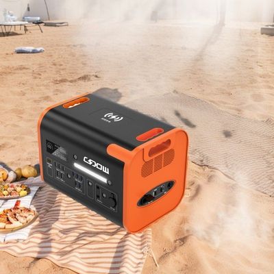 LiFePO4 Tipo de célula de batería 220V Estación de energía portátil de salida para picnic y emergencia