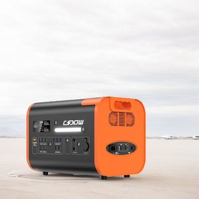 Generador solar de 2000W con puerto de salida multifunción y pantalla de cinta de iluminación LED