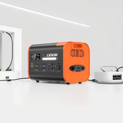 Conjunto de inversores de batería de litio de emergencia/viaje con carga USB y conmutación automática