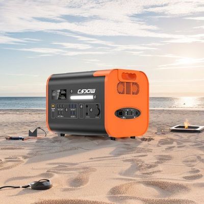 Conjunto de inversores de batería de litio de emergencia/viaje con carga USB y conmutación automática