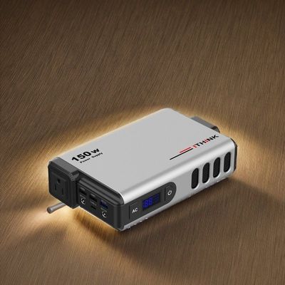 Estación eléctrica portátil de 150W de carga rápida y reciclable en espera Almacenamiento de energía solar