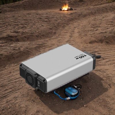 Estación de energía solar reciclable de 150W ideal para acampar al aire libre y emergencias en el hogar