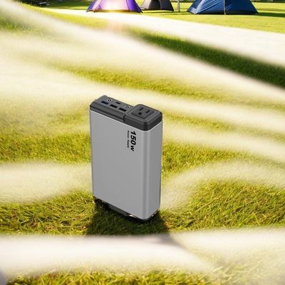 Estación de energía solar reciclable de 150W ideal para acampar al aire libre y emergencias en el hogar