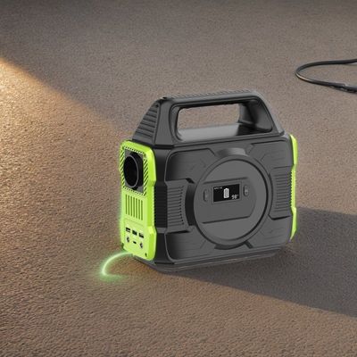 MPPT 300W Mini Estación de energía de batería de litio portátil para el sistema de respaldo de energía doméstica