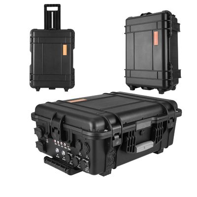 3000W/3000wh LiFePO4 Almacenamiento de energía Fuente de alimentación y diseño de la rueda del bastón de tracción para LT-30