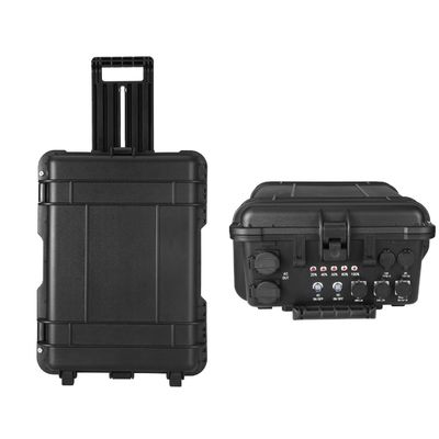 3000W/3000wh LiFePO4 Almacenamiento de energía Fuente de alimentación y diseño de la rueda del bastón de tracción para LT-30