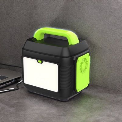 Almacenamiento de energía de 600W Fuente de alimentación móvil de emergencia con batería de 300W 200W y pantalla de cristal líquido