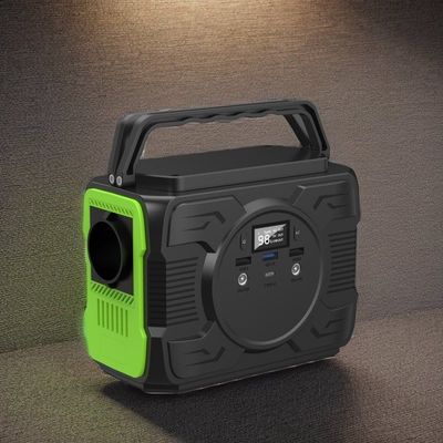 DC1 2 Salida 12V-16.8V/6A Estación de energía móvil portátil de 200W para oficinas y campings