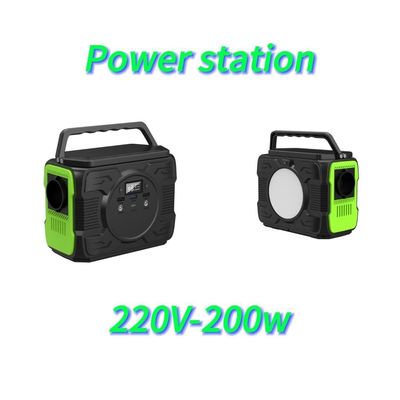 Generador solar de toma de corriente alterna de 200W Ideal para electrodomésticos y situaciones de emergencia