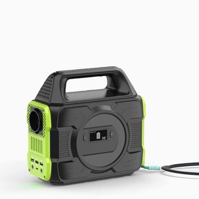 Generador móvil de emergencia de acampada doméstica reciclable de 300W con batería de litio