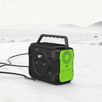 Estación de almacenamiento de energía solar portátil con salida de CA de 200W y salida USB