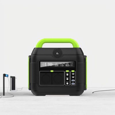 Planta de energía solar portátil de 600W UPS para acampar de emergencia de respaldo 110V 220V Inversor
