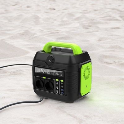 Solución de energía para camping al aire libre Estación eléctrica de 600W con batería de litio y salida S6