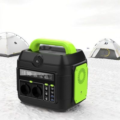 Solución de energía para camping al aire libre Estación eléctrica de 600W con batería de litio y salida S6