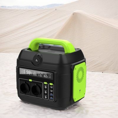 600W AC110V AC220V Batería de litio Estación de energía solar portátil para autocaravana y RV