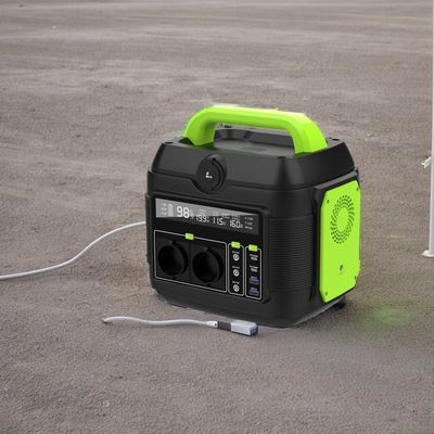 Estación de energía solar portátil de 600W alimentada por batería de iones de litio y tecnología MPPT