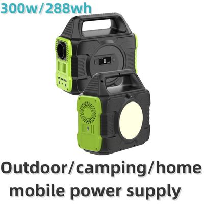 Generador solar recargable de 300W para central eléctrica portátil y cargador de teléfono móvil