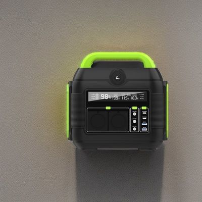 Color personalizable 600W 576wh Generador solar para el hogar 110V 220V para actividades al aire libre