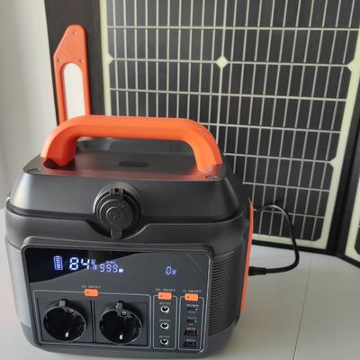 S6 600W de energía móvil Estación de energía solar con batería de litio y salida de onda senoidal