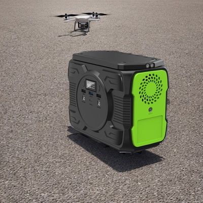 EU AC Socket Batería de litio reciclable de 300W Generador solar para exteriores