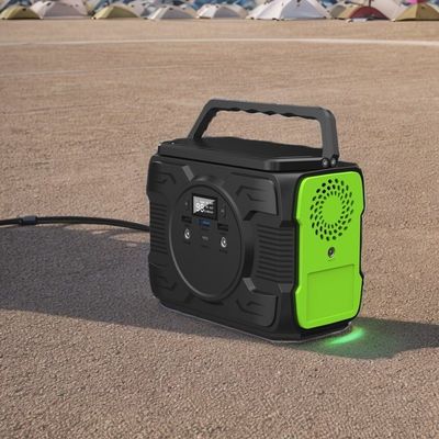 Cargador de generador solar portátil con potencia de salida AC de 200W y entrada/salida tipo C de 9V/3A
