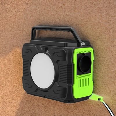 Estación eléctrica de almacenamiento de energía con batería de litio recargable para situaciones de emergencia