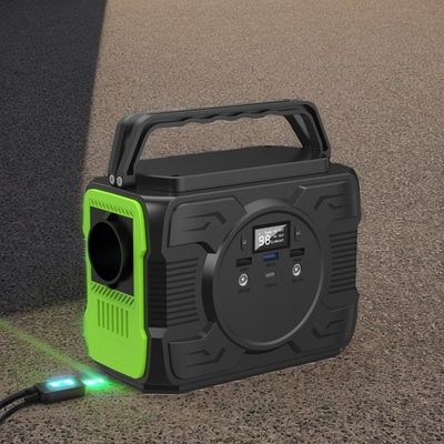 Estación eléctrica de almacenamiento de energía con batería de litio recargable para situaciones de emergencia