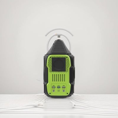 Generador de emergencia portátil de campamento de onda senoidal de 300W para entrada directa y máxima de 160W