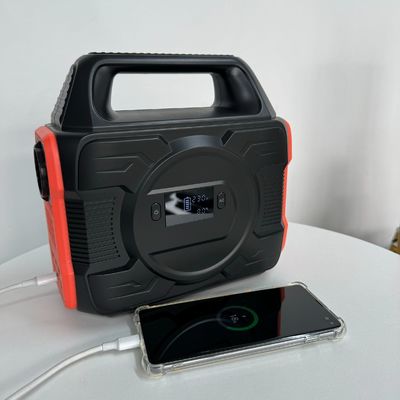 Generador de almacenamiento de energía de alta potencia de 300W para balcón RV con iluminación LED