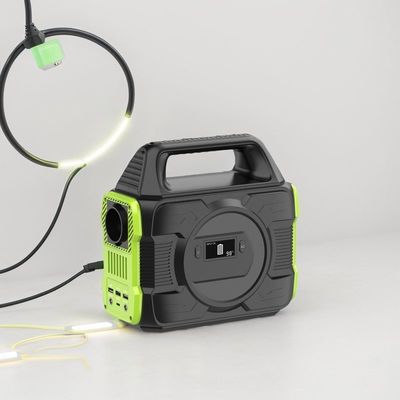Estación eléctrica de 600W con batería de litio reciclable