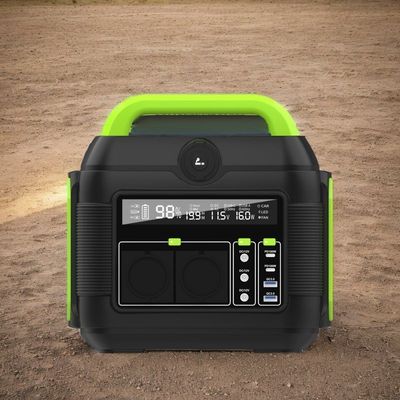Generador de células solares portátiles de 600W Estación de energía multifunción para aventuras al aire libre