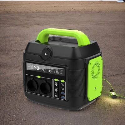 Generador de células solares portátiles de 600W Estación de energía multifunción para aventuras al aire libre
