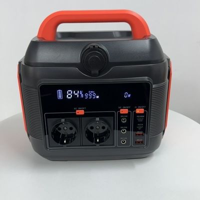 Generador portátil de batería de litio de 600W para el campamento en el exterior con función de protección