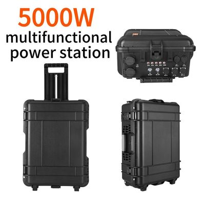 Batería de iones de litio silenciosa de 50000W Generador solar de 2500W para suministro de energía de emergencia