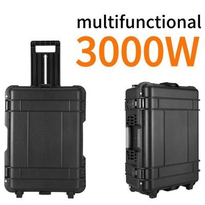 Batería de almacenamiento de energía LiFePO4 de 6000W de potencia máxima para central eléctrica solar portátil para el hogar