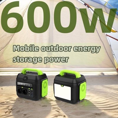 Generador solar de 600W con pantalla de cristal líquido para central eléctrica portátil