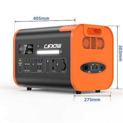 2200W 2400W Batería de litio Estación de energía solar recargable con velocidad de carga rápida