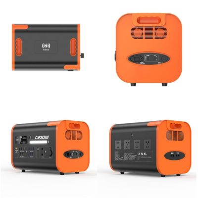 Unión Europea enchufe de CA 2000W 2048wh central eléctrica portátil UPS de carga rápida de dos vías