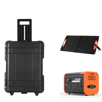 Generador solar portátil de 6000watt con batería de litio ternario y central eléctrica móvil