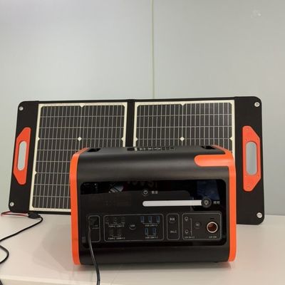 Generador solar recargable de batería de litio de 2200W para emergencias y estaciones portátiles