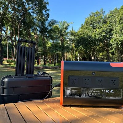 Generador solar recargable de batería de litio de 2200W para emergencias y estaciones portátiles