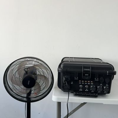 Estación eléctrica portátil de fosfato de hierro de litio de 3 kW para la función de protección de la molienda de ángulos