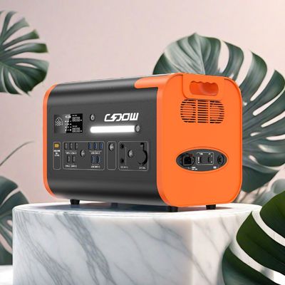 Generador de almacenamiento de energía de emergencia para acampar al aire libre 2200W Potencia de salida 2048wh Capacidad