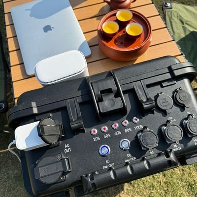 Suministro de energía para automóviles y móviles exteriores Generador solar portátil de 3000W Tiempo de carga 6-7h