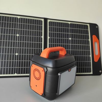 Generador solar portátil de 600W/576wh para viajes de campamento en familia al aire libre