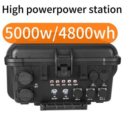 Estación de energía portátil multifunción de 5000W con batería de litio y fosfato de hierro LT-50