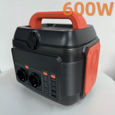 600W Tipo-C Pd 100W Batería de litio de onda senoidal Protección contra la sobretemperatura Ja Enchufe AC