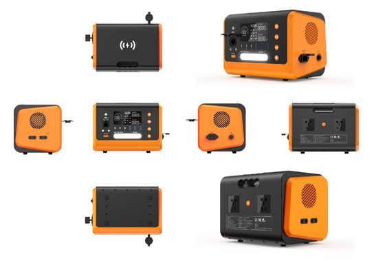 Generador solar multifuncional LiFePO4 para centrales eléctricas de emergencia domésticas al aire libre
