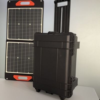 AC Pure Sine Wave Output 3000W Cargador solar portátil Estación de energía de litio para exteriores